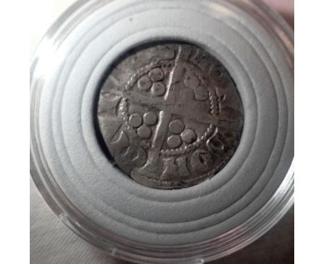 1272 silver hammered penny of Edward Longshanks. UK P&amp;P Group 0 (£6+VAT for the first lot and £1+VAT for subsequent lots)