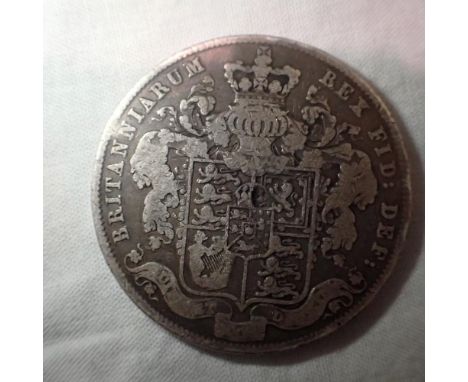 1826 silver half crown of George IV. UK P&amp;P Group 0 (£6+VAT for the first lot and £1+VAT for subsequent lots)&nbsp; 