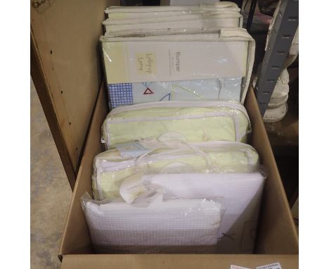 Box of baby cot bedding, new old stock. Not available for in-house P&amp;P