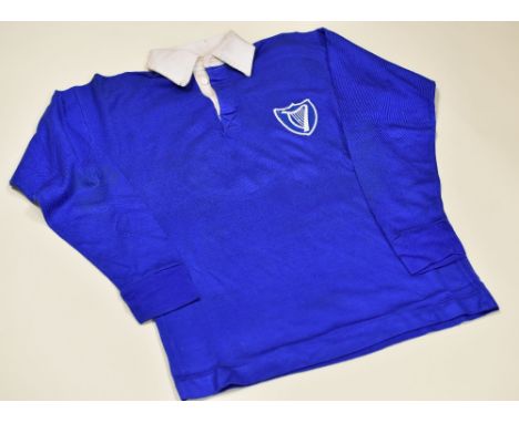 VINTAGE LEINSTER RFC JERSEY BEARING NO.13, CIRCA EARLY 1970s, complete with stitched crest and label Condition: excellent, pi