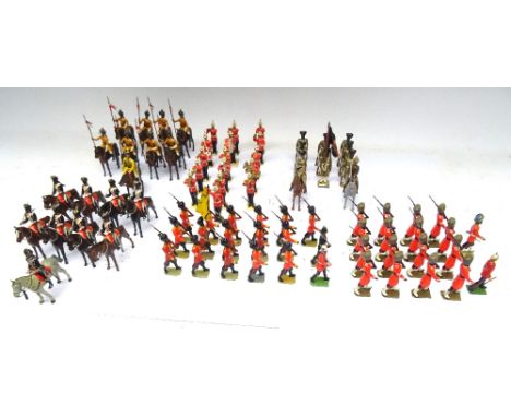 British Indian Army by John Ruddle: Hyderabad, mounted African Bodyguard Skinner's Horse, British Band and 8th Punjabis at at