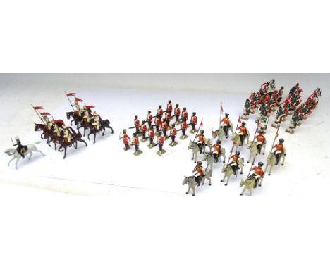 British Indian Army by John Ruddle: Bombay Grenadiers (seventeen), seven Jaiphur Horse, nine Hyderabad Cavalry and Drums and 