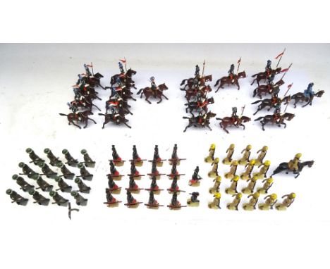 British Indian Army by John Ruddle: Sikhs with yellow turbans Baluchistanis and Royal Ghurwal Rifles, and mounted, Probyn's H