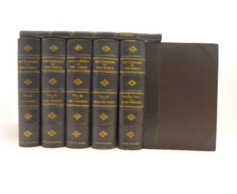 Hastings, James (Editor).  A Dictionary of the Bible dealing with its language, literature and contents including the Biblica