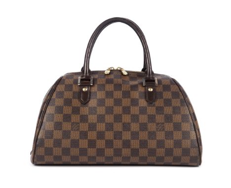 Louis Vuitton Damier Ebene Ribera Dome Satchel