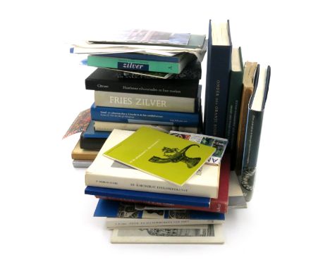 A collection of silver reference books and pamphlets on Dutch silver, including: Citroen, K., Dutch Goldsmiths' and Silversmi