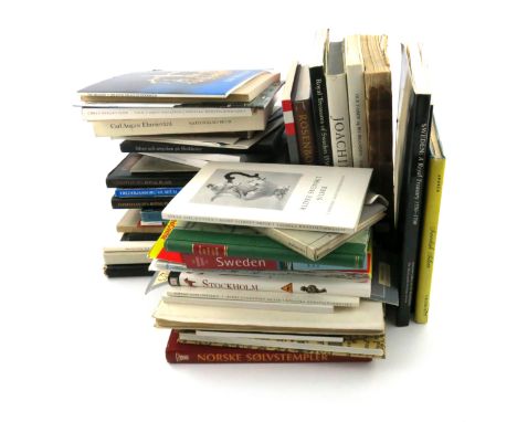 A collection of reference books and pamphlets on Scandinavian silver, including: Danske Guldsmede OG Deres Arbejder Gennem 50
