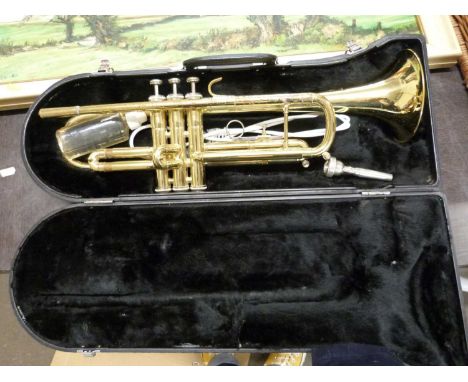 Cased Jupiter trumpet