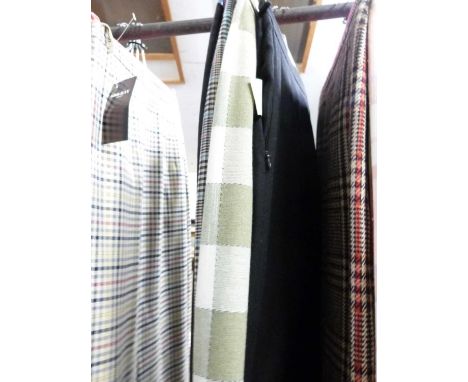 Group of six various vintage ladies skirts