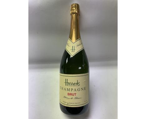 6 vintage 150cl bottle of Harrods Brut Champagne. (Cellar stored).