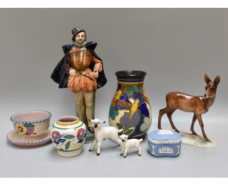 Royal Doulton Sir Walter Raleigh HN2015, Poole, Katzhutte model, Gouda vase, Wedgwood, etc