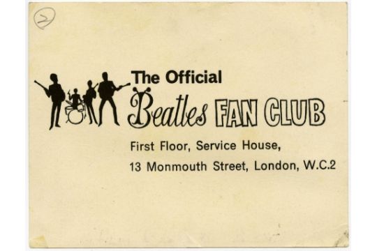 「beatles fan club」の画像検索結果