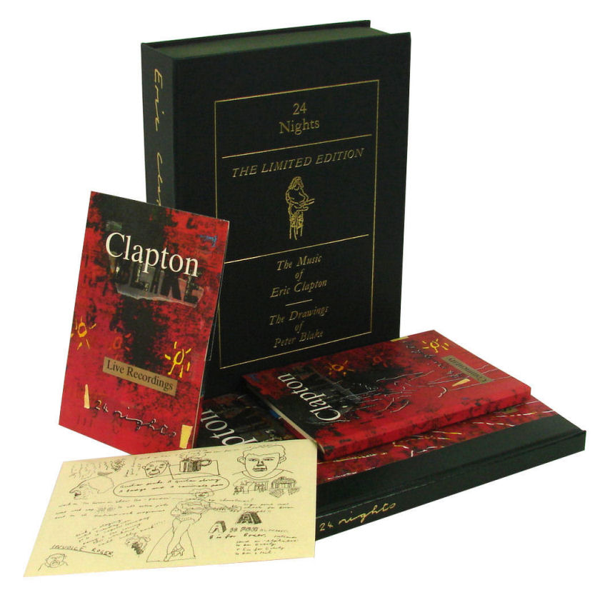 24 Nights is Eric Clapton’s limited edition book and CD box set commemorating a record 24night 24 Nights is Eric Clapton’s limited edition book and CD box set commemorating a record 24night
