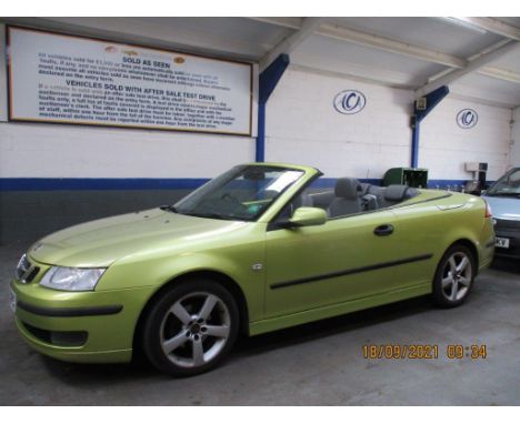 Make &amp; Model: Saab 9-3 Vector 150BHPDate of Reg: FG06 ZPSColour: Yellowcc: 2000MoT: 12-07-2022Fuel Type: PETROLMileage: 1