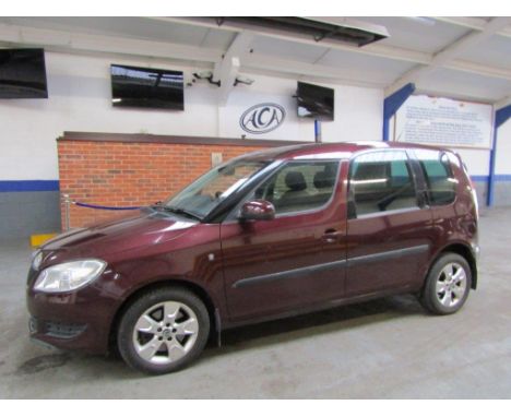 Make &amp; Model: Skoda Roomster SE TDI CR 90Date of Reg: WG10 AXRColour: Marooncc: 1598MoT: 22-01-2022Fuel Type: DIESELMilea