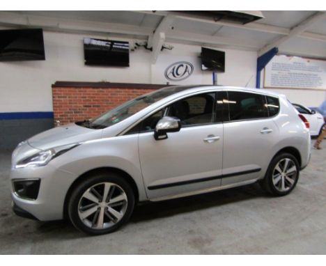 Make &amp; Model: Peugeot 3008 allure HDIDate of Reg: LY14 BCEColour: Silvercc: 1560MoT: 21-06-2022Fuel Type: DIESELMileage: 