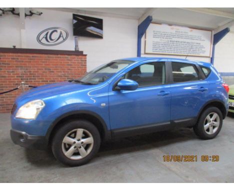 Make &amp; Model: Nissan Qashqai Acenta 2WDDate of Reg: MF08 VAHColour: Bluecc: 1598MoT: 03-08-2021Fuel Type: PETROLMileage: 