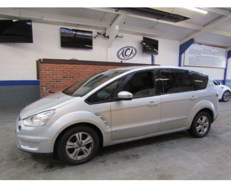Make &amp; Model: Ford S-Max Zetec TDCiDate of Reg: OV07 KBXColour: Silvercc: 1997MoT: 05-02-2022Fuel Type: DIESELMileage: 20