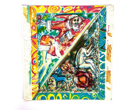 Sir Robin Philipson, Scottish (1916-1992), Christmas Cards 1970, 1979, 1989, all lithograph, in colours, all three approx. 26