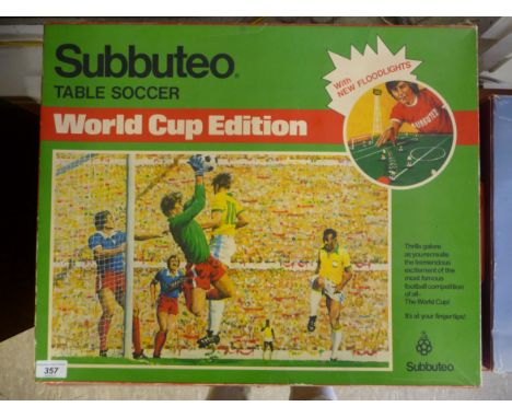 Subbuteo World Cup edition table soccer  boxed       CA