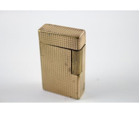 St Dupont Gold Plated Lighter UNTESTED In previously owned condition Signs of age &amp; use See photographs