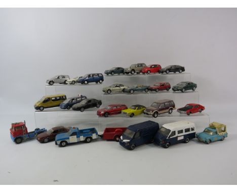 Twenty Four various diecast vehicles, Corgi, Maisto, Solido, Del Prado etc.