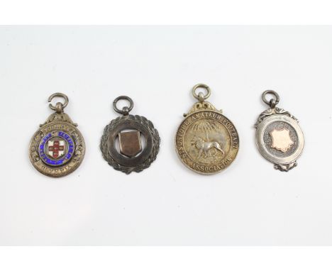 Inc Enamel, Rolled Gold, Sporting Etc In antique / vintage condition Signs of use &amp; age Please see photographs