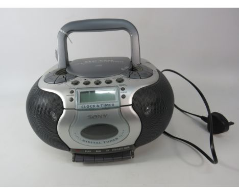 Sony CDF-E55L radio/cd/cassette player.