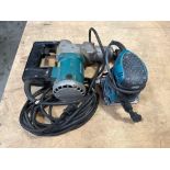 Lot of 2: (1) Makita Rotary Hammer Model: HR2511, (1) Makita Sheet Finishing Sander Model: BO4556