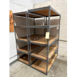 Lot of 2 Racks 48”L x 24”W x 72”H - no contents. See photo.