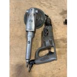 Lot of 2 Hand Air Tools; (1) Air Drill, (1) Pneumatic Grinder