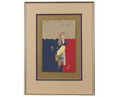 Ed Morgan (American, 1934 - 2014)"Songs Up - Side Down"Mixed Media. Pencil signed, titled and numbered (10/30) upper margin.S
