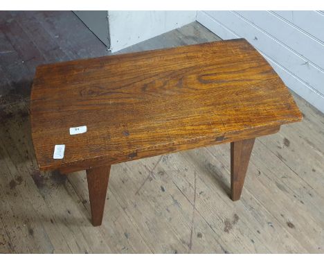 A vintage Oak coffee table 68x36cm, shipping unavailable 