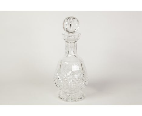 WATERFORD CUT GLASS 'COLLEEN' BRANDY DECANTER, 11 1/2" (29.2cm) high, in original box 