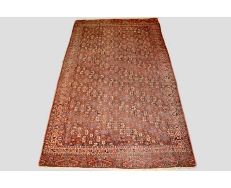 Good Yomut Turkmen ‘kepse’ gul main carpet, Turkmenistan, late 19th/early 20th century, 12ft. 6in. x 7ft. 3in. 3.80m. x 2.21m