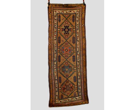 Attractive Sarab runner, north west Persia, early 20th century, 8ft. 11in. x 3ft. 6in. (max) 2.72m. x 1.07m. (max.) Overall w