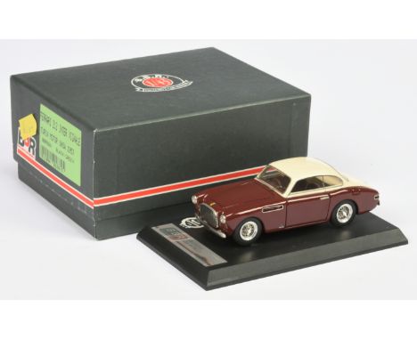 BBR 1/43rd Ferrari 212 Inter Vignale 1951 - Cream over Dark Brown, missing 1x windscreen wiper. Conditions: Excellent to Near