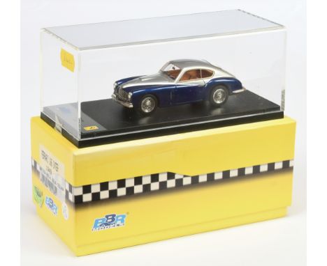 BBR 133A 1/43rd Ferrari 116 Inter - Silver over Metallic Blue 1949. Conditions: Mint with Excellent Plus display case &amp; o