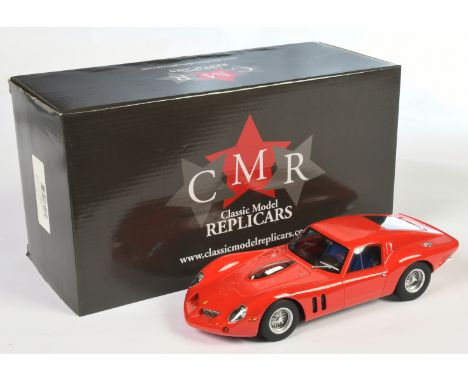CMR Classic Model Replicas 1/18th CMR094 Ferrari 250 GT - Drogo Red, plain body. Conditions: Near Mint with Good to Excellent