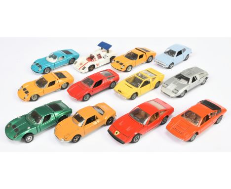 Marklin &amp; Similar mixed group of Cars to include (1) Mercedes C111 - silver, black interior (2) Chaparral 2P -&nbsp; whit