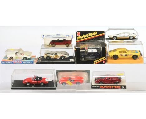 Mercury &amp; Similar mixed group of Cars to include Ferrari P312 - white, black interior, racing number 9 and others (see ph