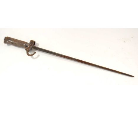 French 20th Century model 1886/93/16 Lebel bayonet (a/f) overall length 52cm