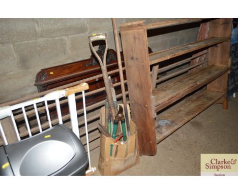 Various garden tools