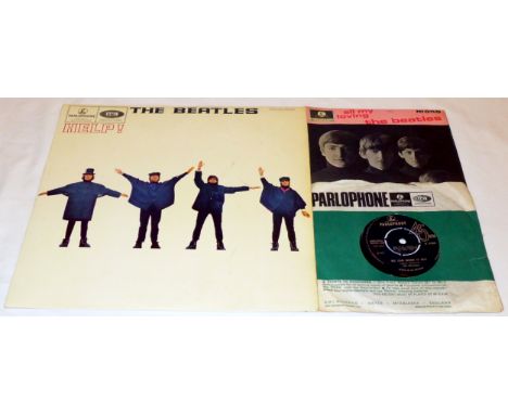 The Beatles 1965 LP 'Help!'
1st Pressing Parlophone Label (PMC 1255) in Mono. Together with the 1965 single 'We can work it o