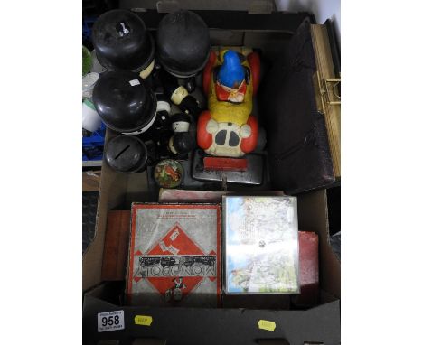 Box of Misc - Vintage Home Pride Flower Shakers etc 