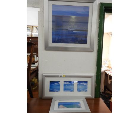 3x Framed Prints - Coastal Scenes 