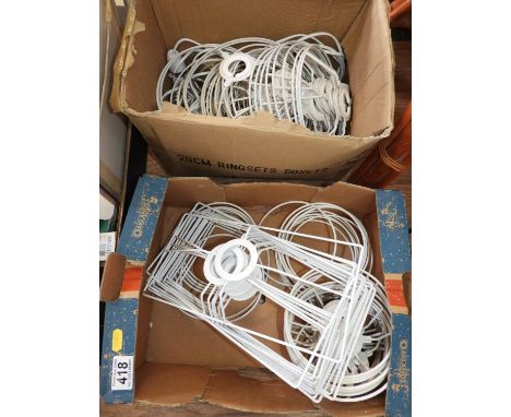 Quantity of Light Shade Fittings 
