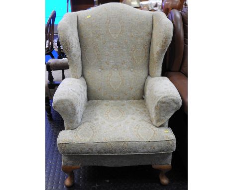 Parker Knoll Button Back Upholstered Armchair 