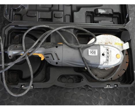 Cased Titan Angle Grinder 