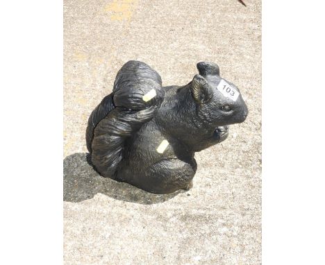 Painted Garden Ornament - Squirrel 